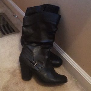 Black boots